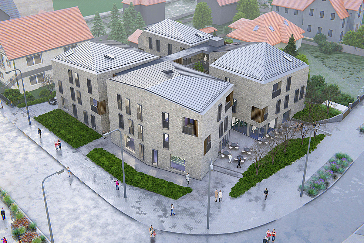 Balatonfüred – Jókai körforgalom új épülő lakások